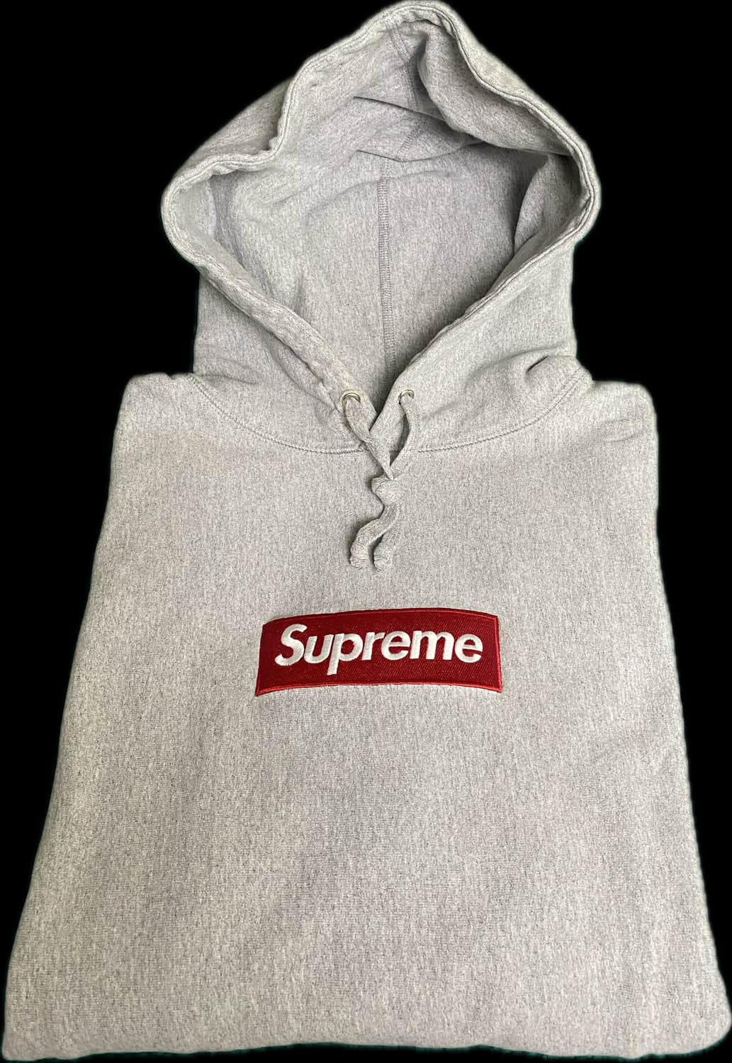 15fw 슈프림 박스 로고 후드티 회색 상품이미지1