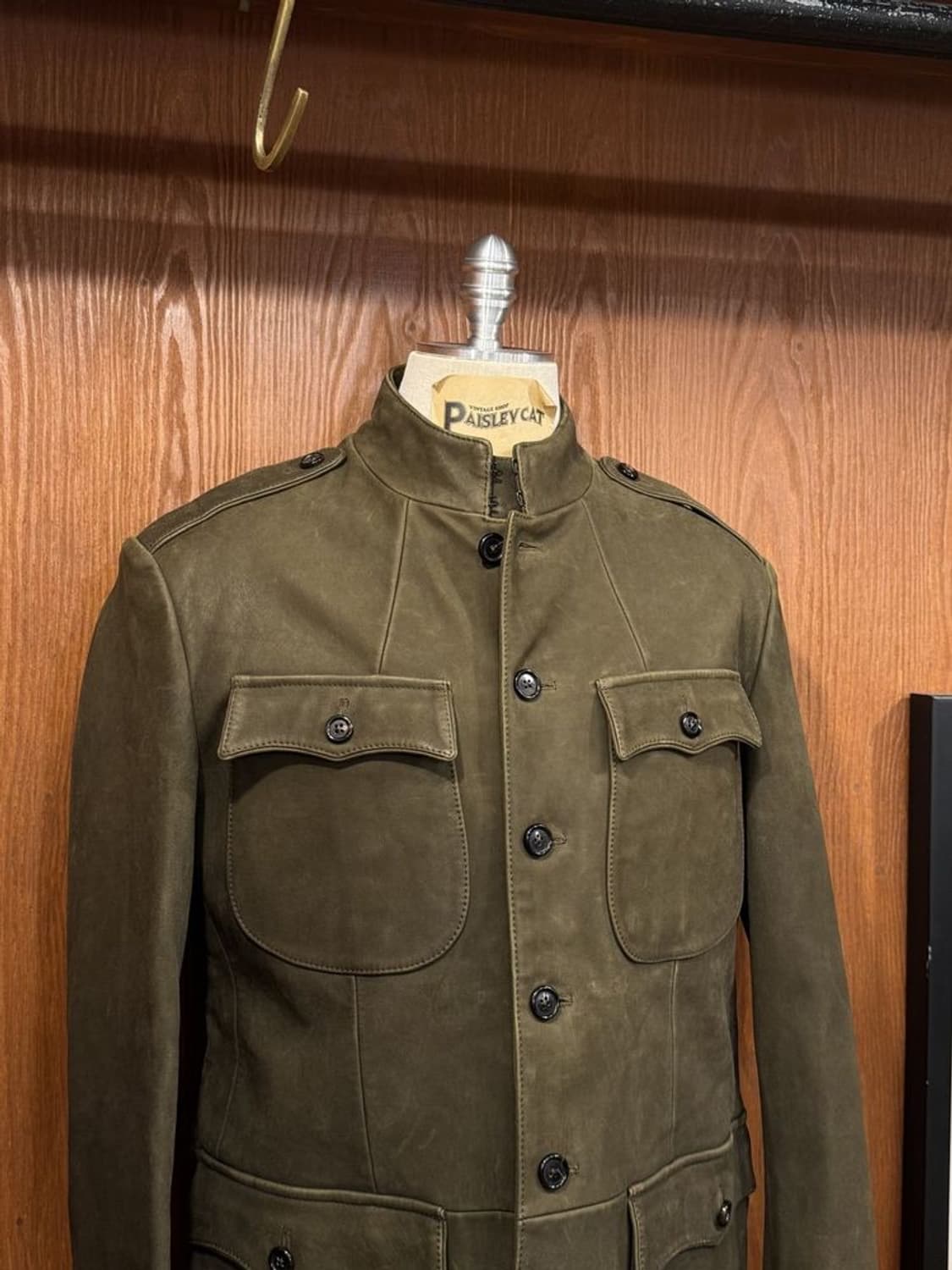 랄프로렌 퍼플라벨 램스틴 자켓 상품이미지2