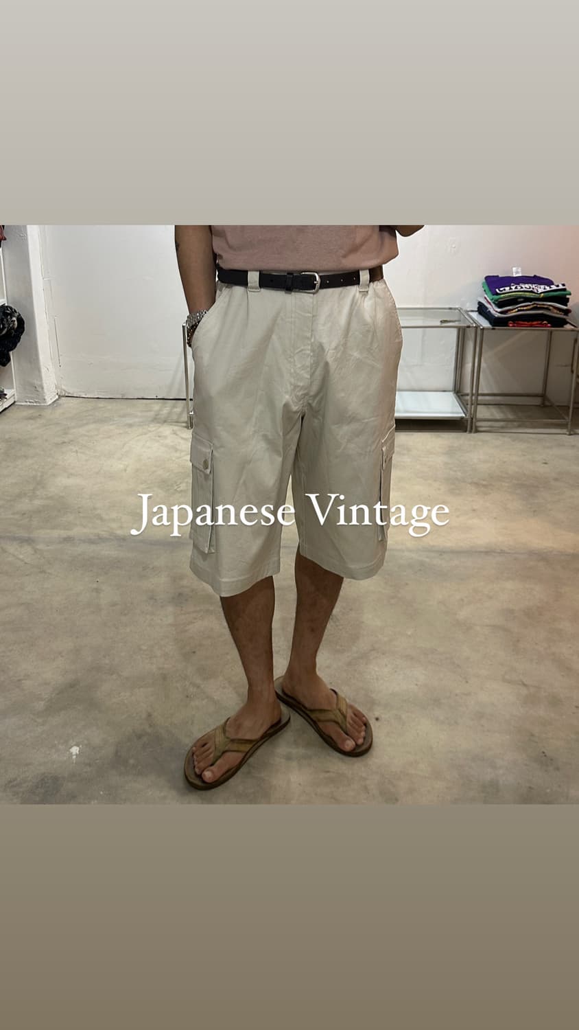 일본 빈티지 포켓 쇼츠 상품이미지1