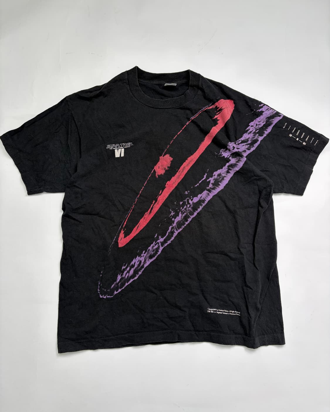 90s Star Trek Tee (black) 상품이미지1