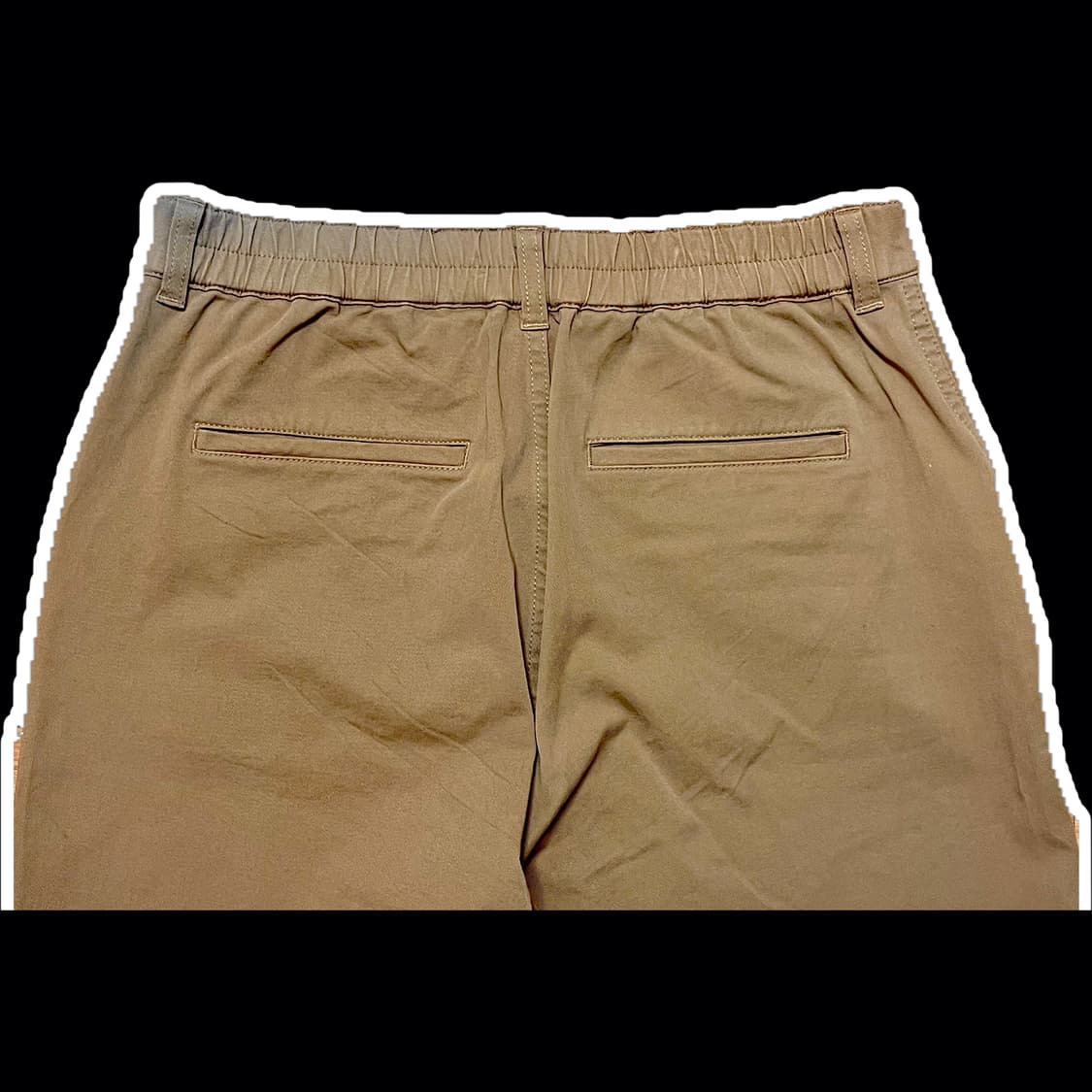 무인양품 여성 베이지 코튼 팬츠 L 상품이미지3