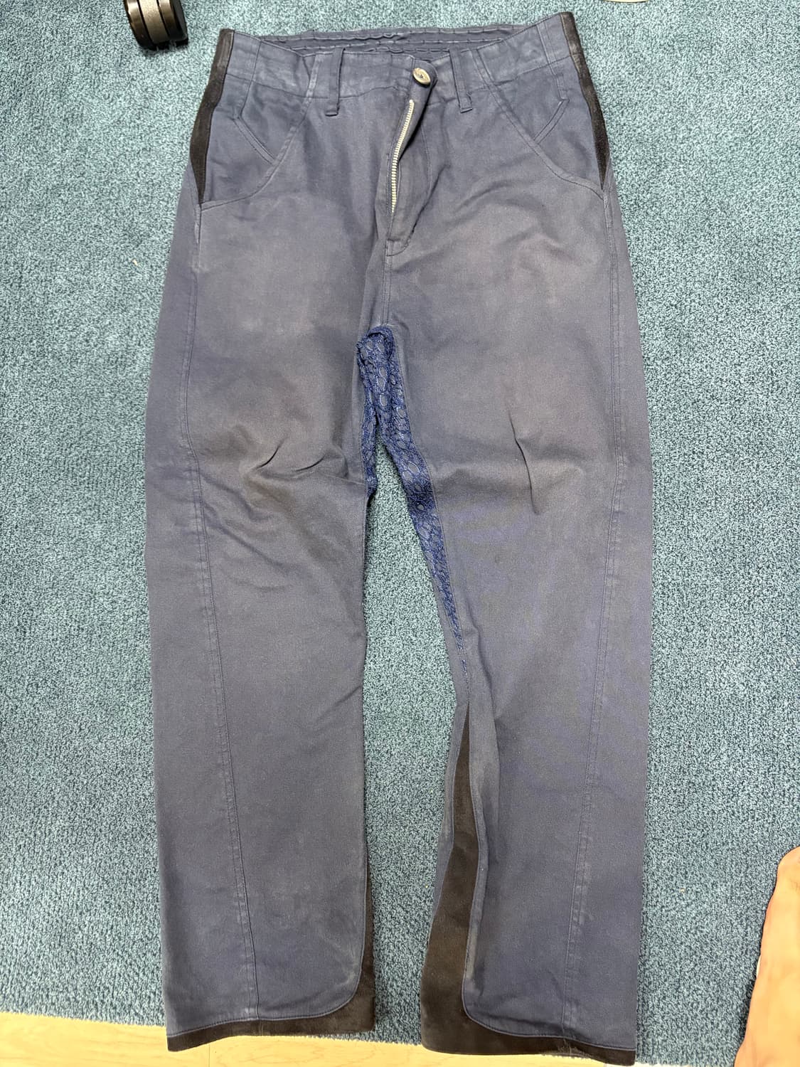 판매) xlim ep1 트라우저 네이비 2사이즈 상품이미지1