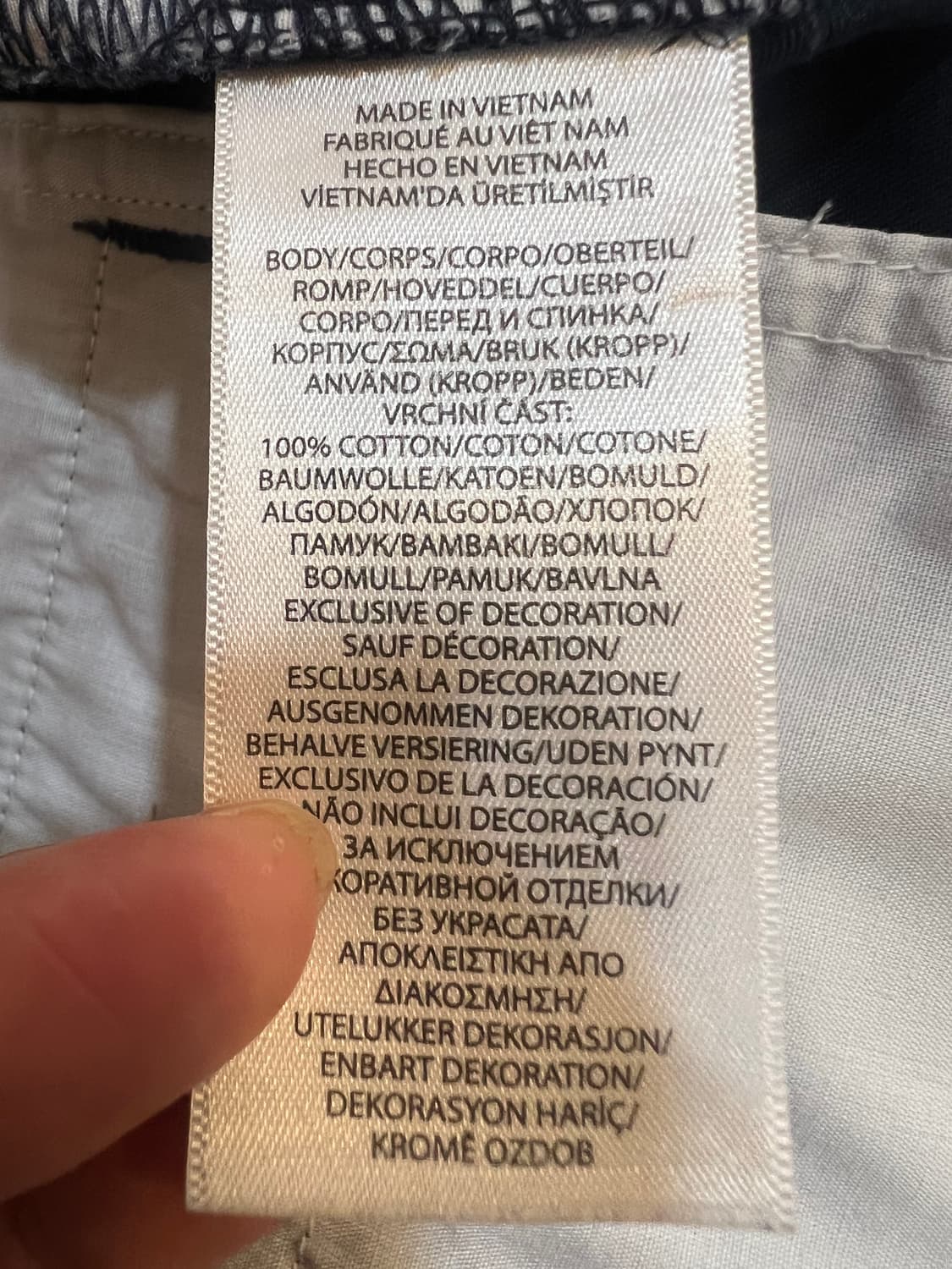 폴로랄프로렌 여성 네이비 치노팬츠 코튼반바지 상품이미지7