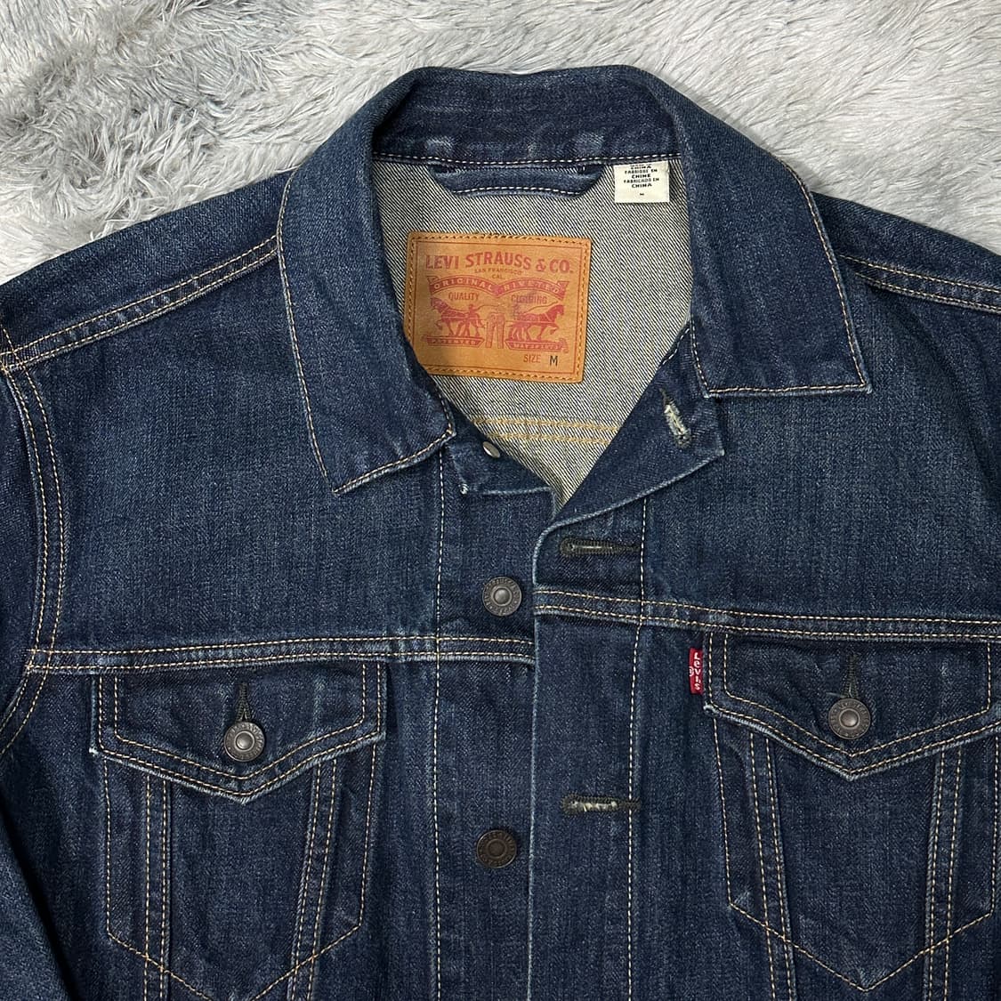 리바이스 데님 트러커 청자켓 m 상품이미지2