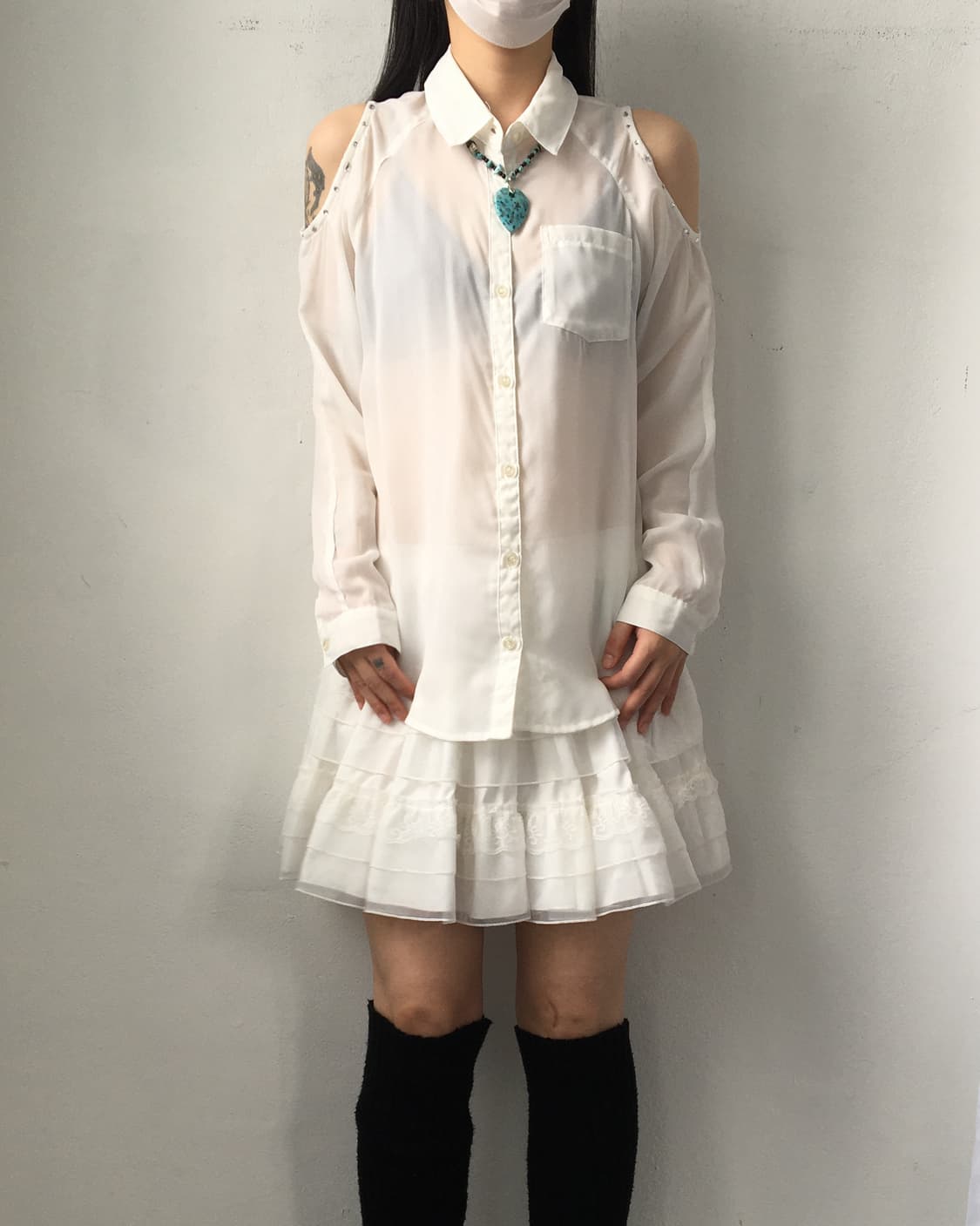 Dig deep cut off point shirt 상품이미지1