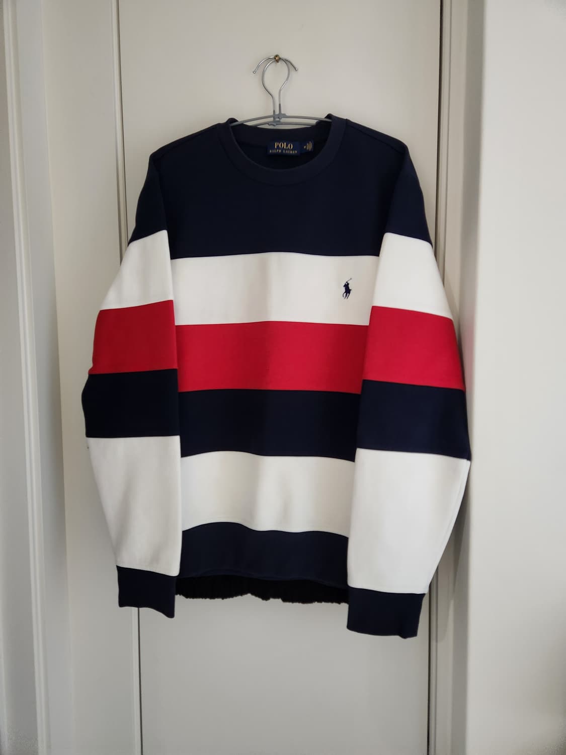 폴로랄프로렌 럭비맨투맨 칼라블록스트라이프 상품이미지2