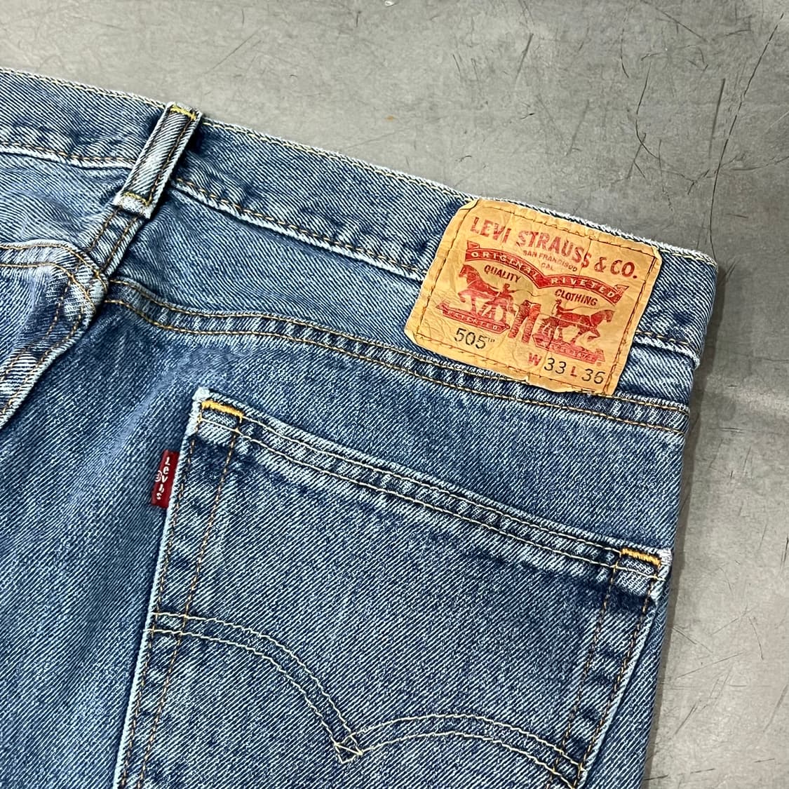  리바이스 505 데님팬츠 y15260 상품이미지5
