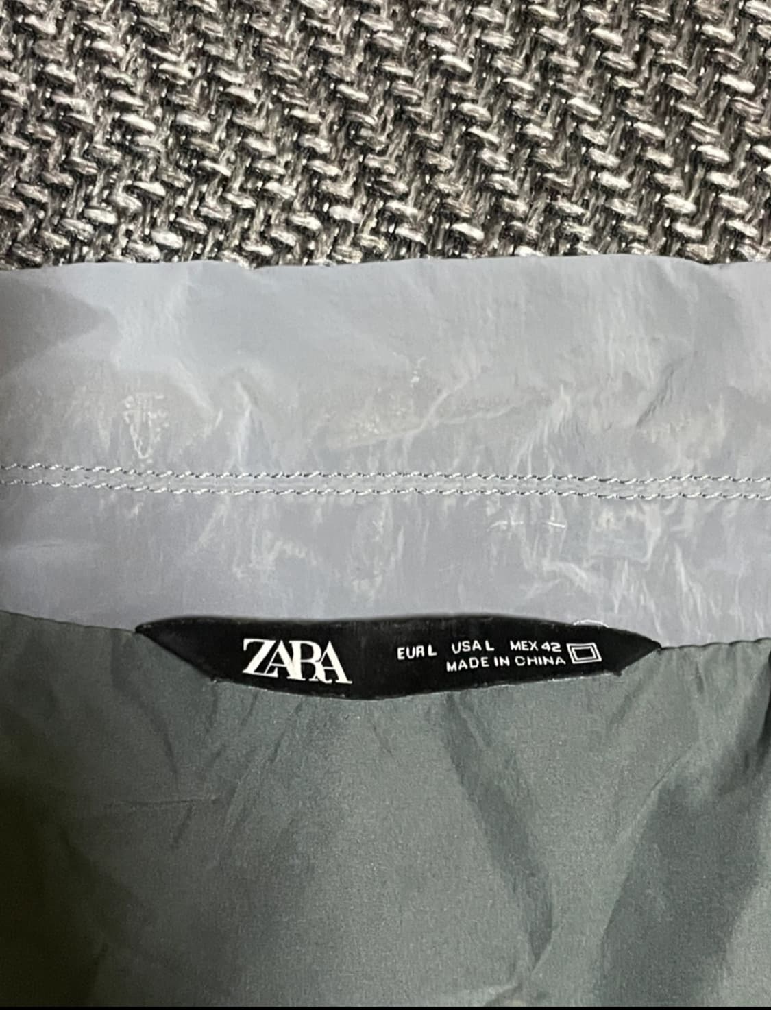 Zara 블루종 코치자켓 상품이미지3