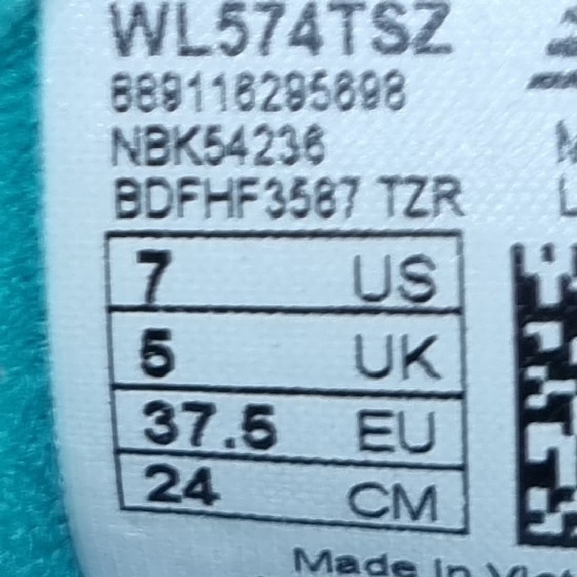 뉴발란스 574 그린 여성 운동화 240 상품이미지6