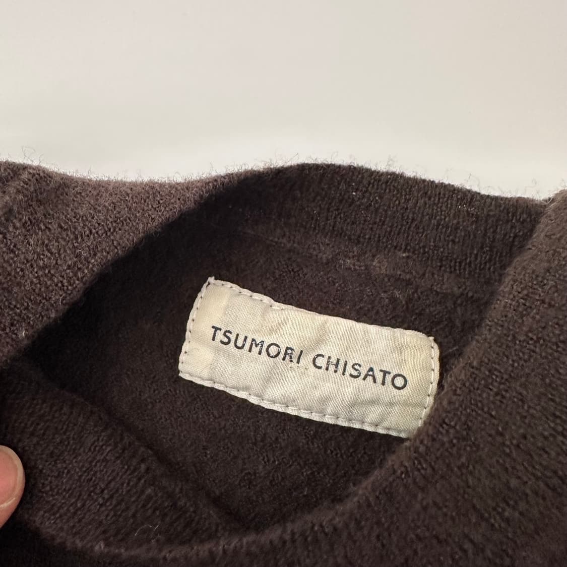 츠모리치사토 tsumori chisato 반팔 니트 상품이미지6
