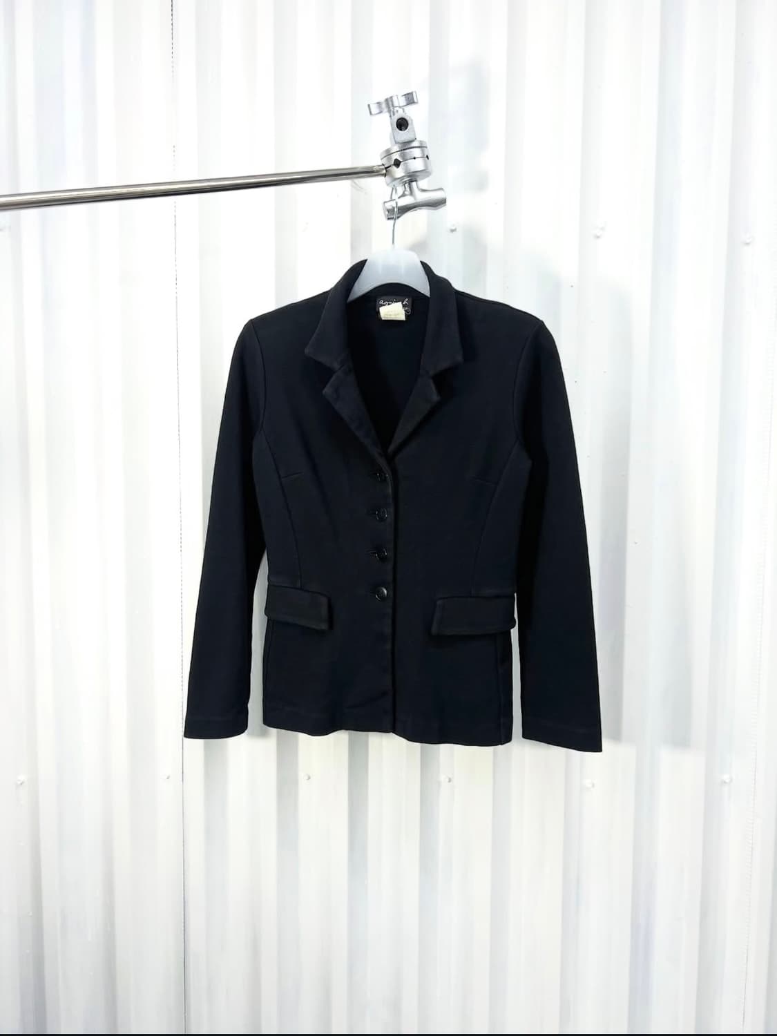 90s Agnes B cotton 4button blazer 상품이미지3
