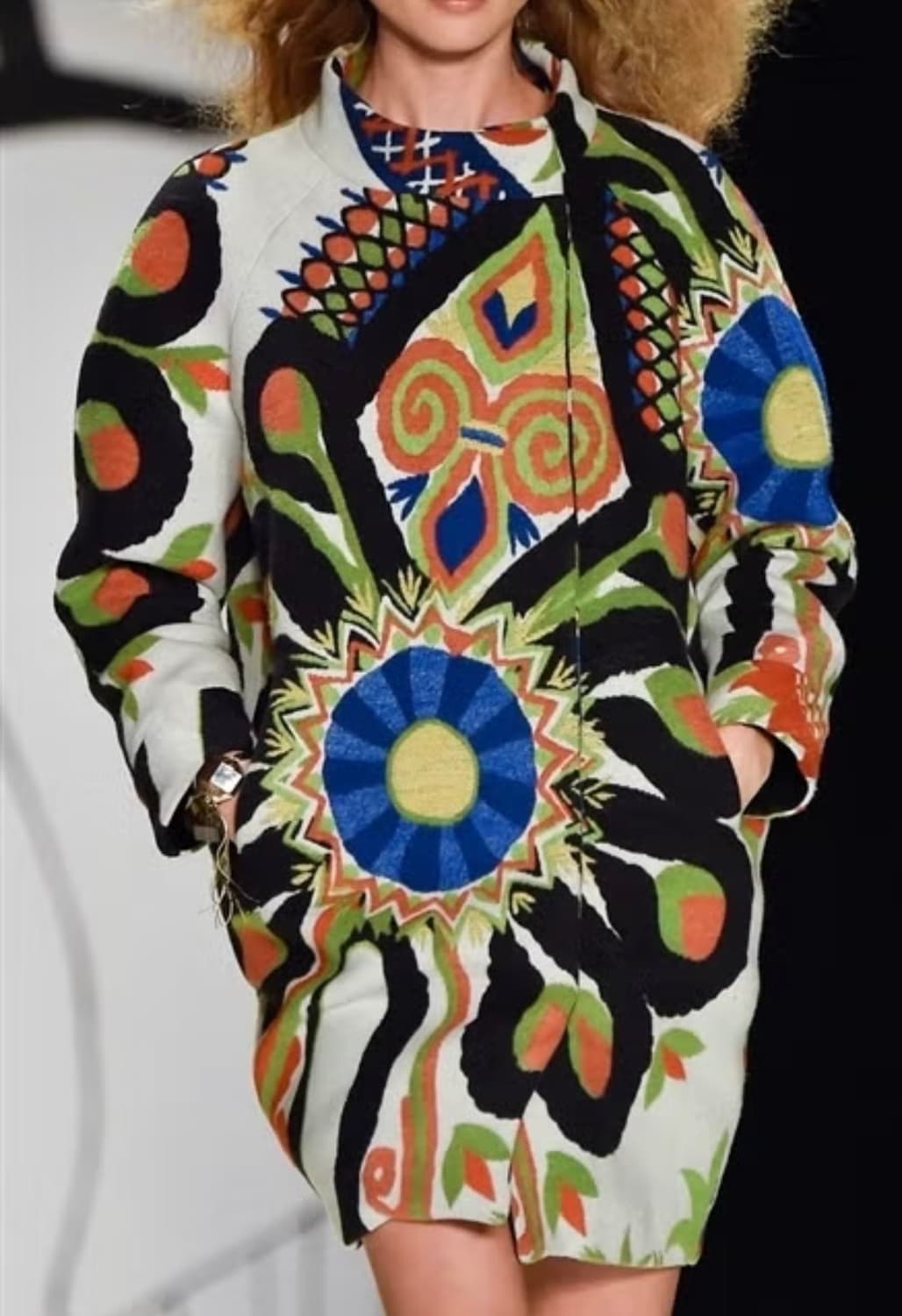DESIGUAL Full Art coat 상품이미지8