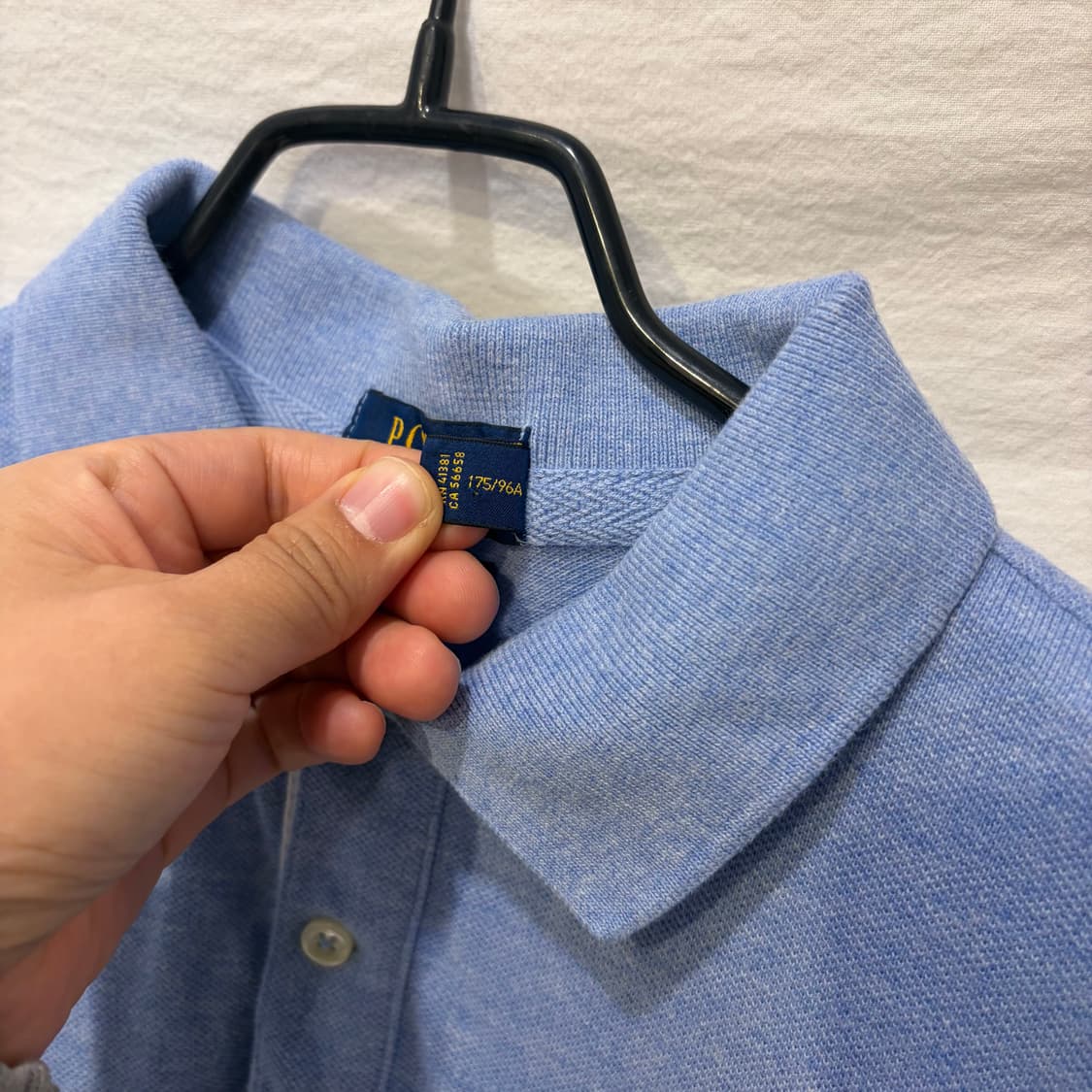 폴로 랄프로렌 로고 카라 반팔 티셔츠 상품이미지3