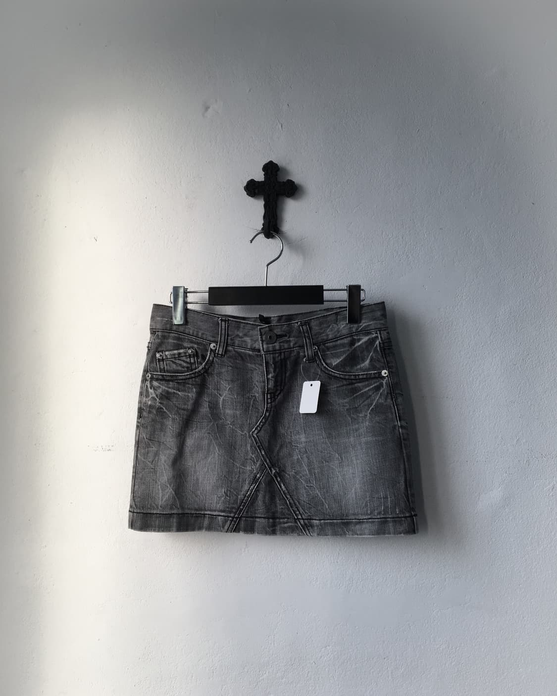 Washing mini skirt 상품이미지1
