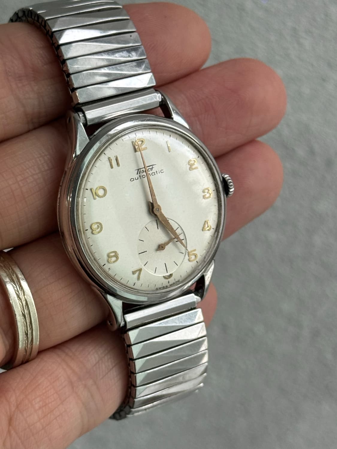 빈티지 Tissot 망치자동/독립초침/스몰세컨 희귀시계 상품이미지1
