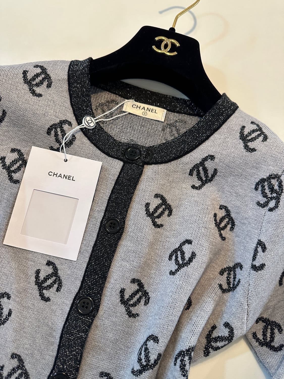 (새상품)샤넬가디건 상품이미지8