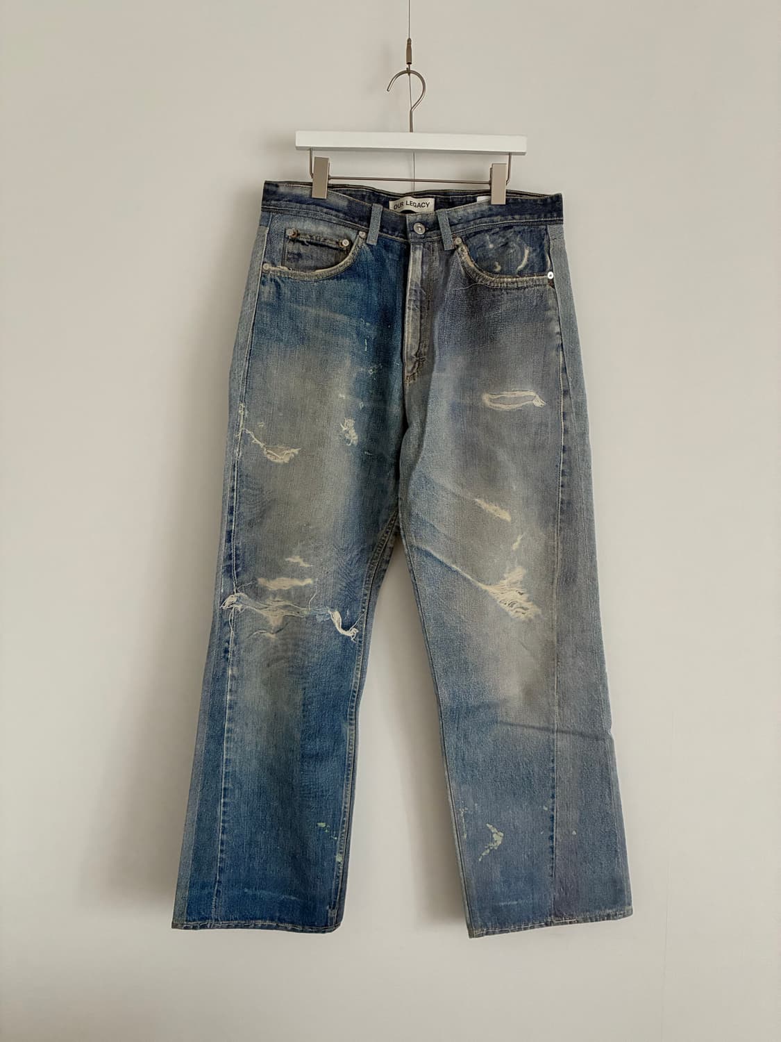 아워레가시 써드컷 디지털 프린트 데님 상품이미지1