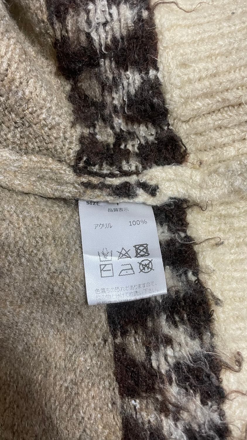 JPN 일본 HOLIDAY 노르딕 패턴 니트 상품이미지6