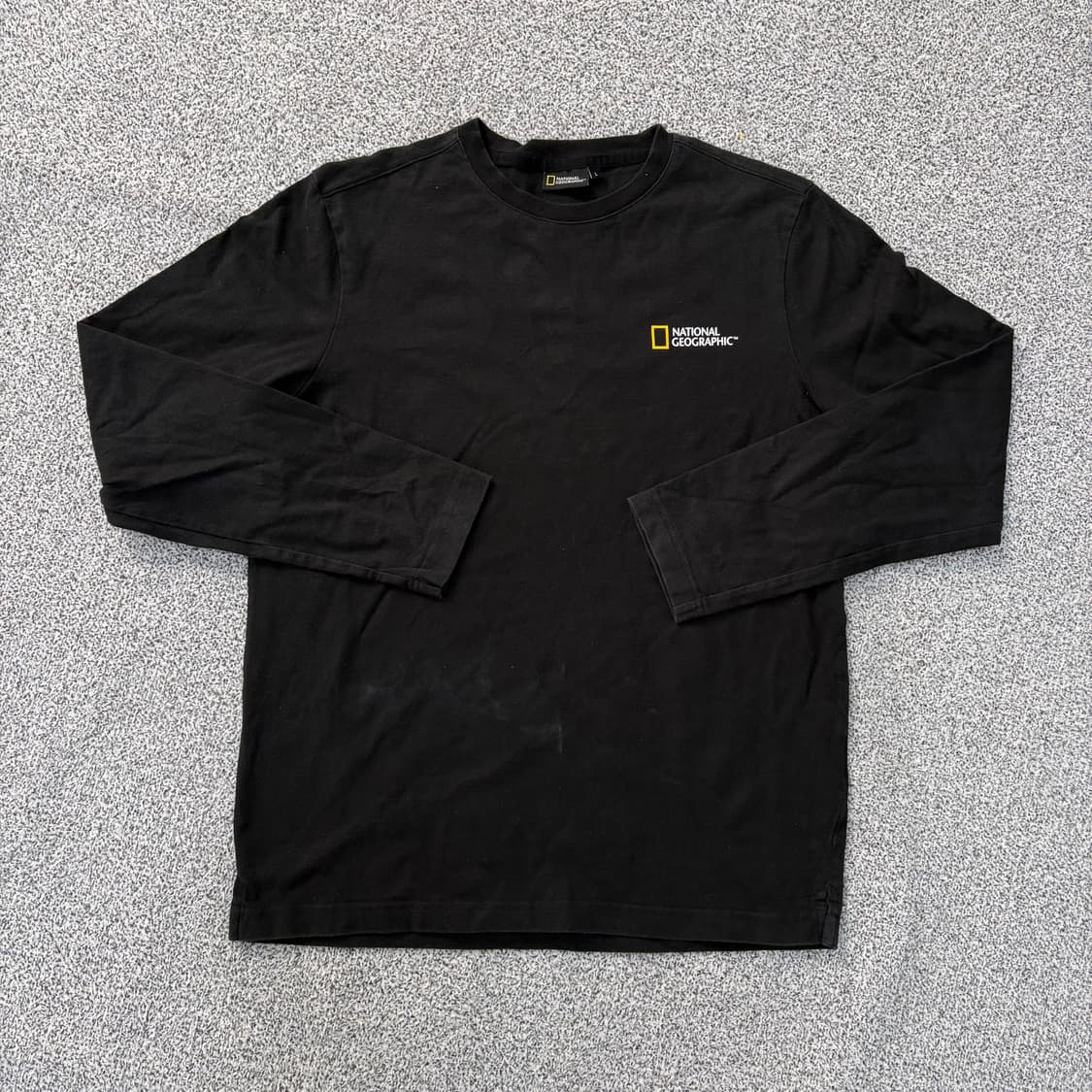 100 내셔널지오그래픽 스몰로고 긴팔티 0304J 상품이미지1