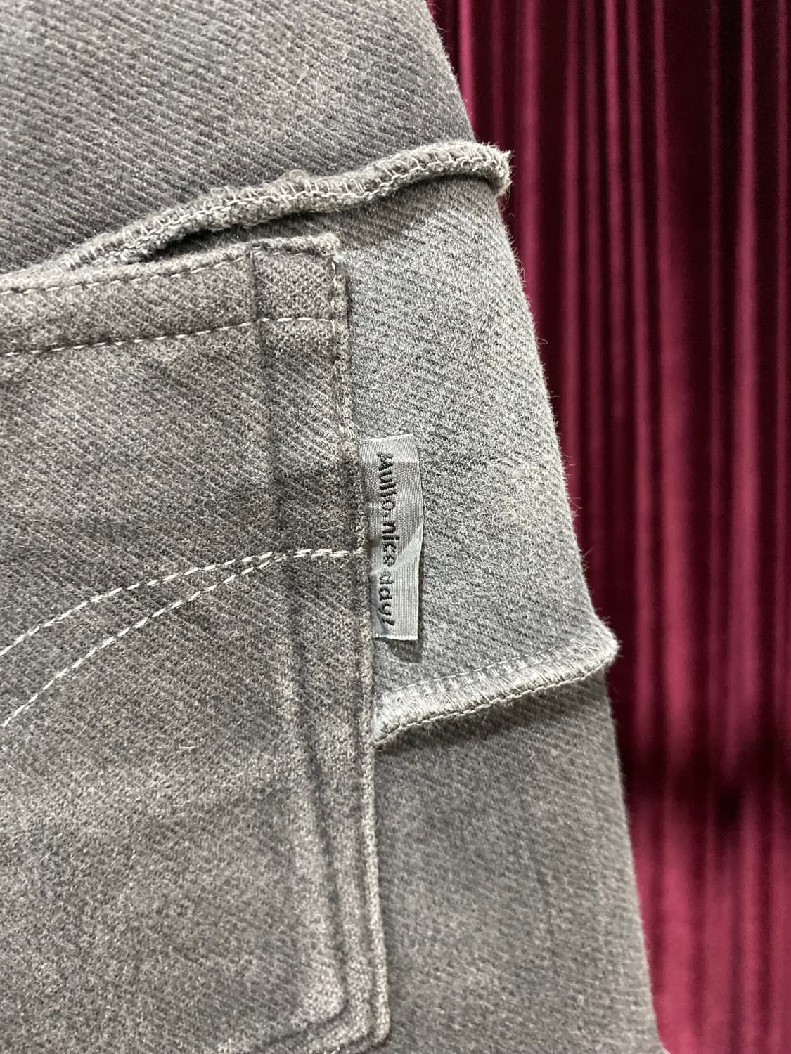 HULLO NICE DAY! block patchwork pants 상품이미지5