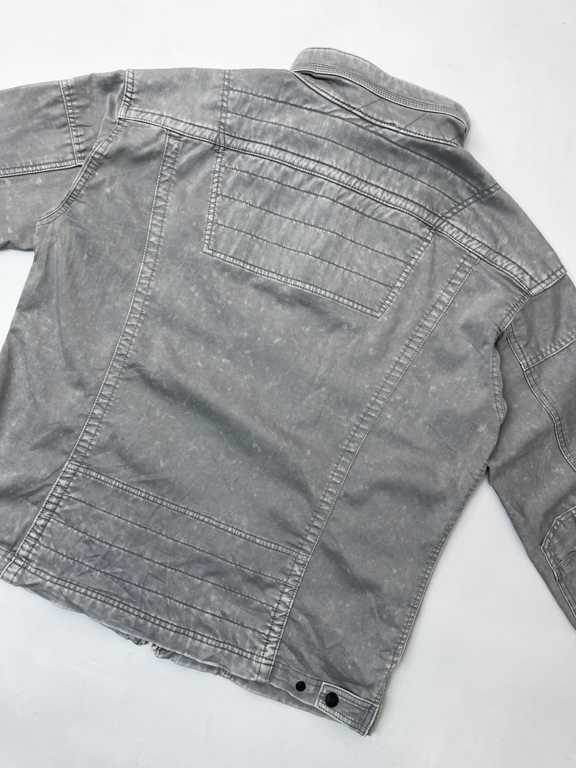 넥스트워커즈x필드코어 워시드 코튼 바이커 자켓 상품이미지5