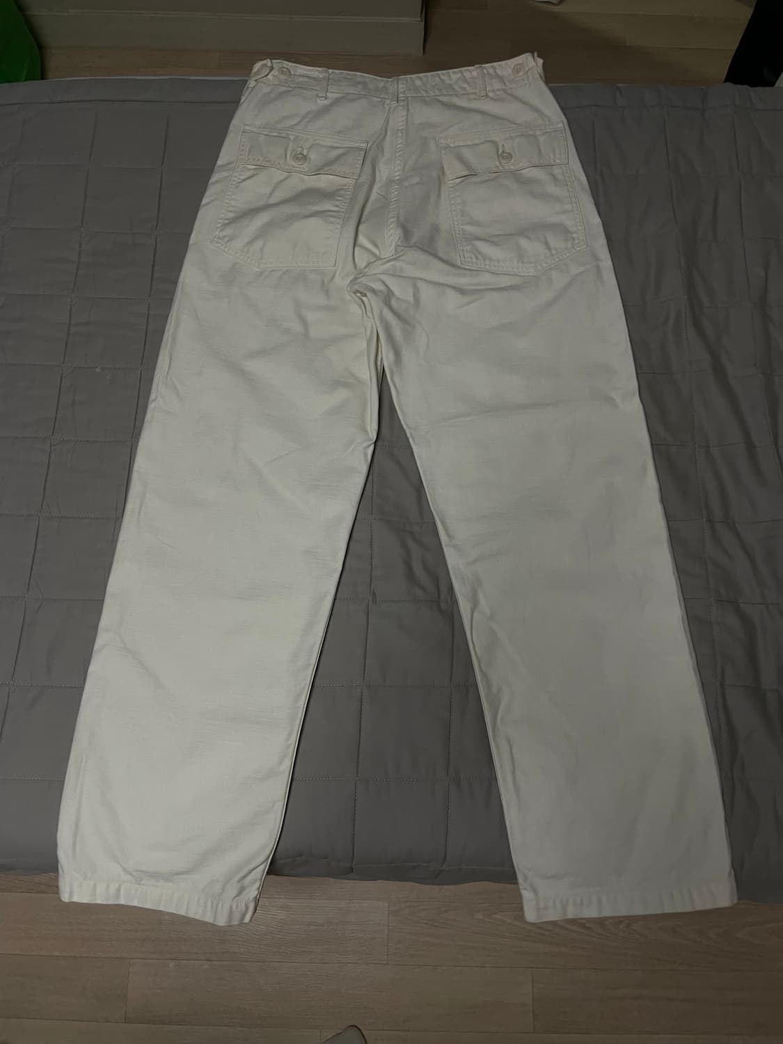 [3] 오어슬로우 퍼티그 팬츠 에크루 크림 아이보리 상품이미지2