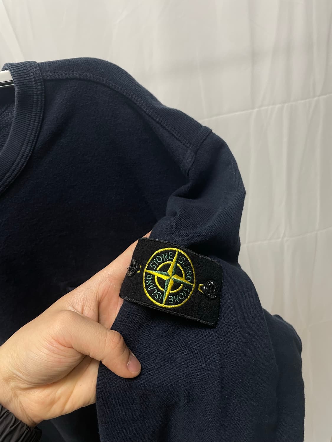 스톤아일랜드 포켓 롱슬리브 맨투맨 [3XL] 상품이미지2