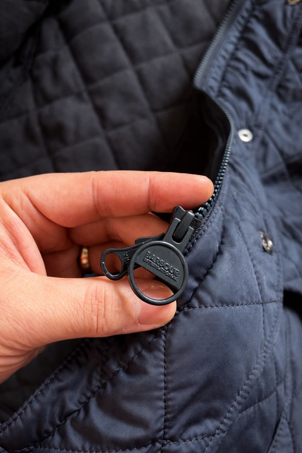 바버 인터네셔널 Ariel 퀼팅 자켓 M 상품이미지6