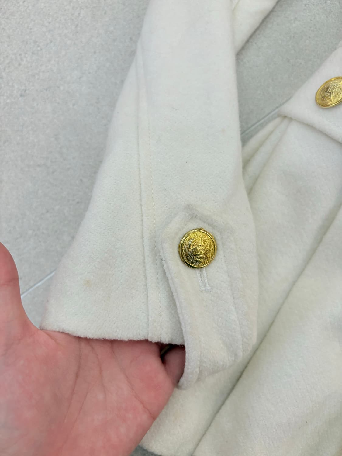 리즈리사 아이보리 플리츠 코트 상품이미지5