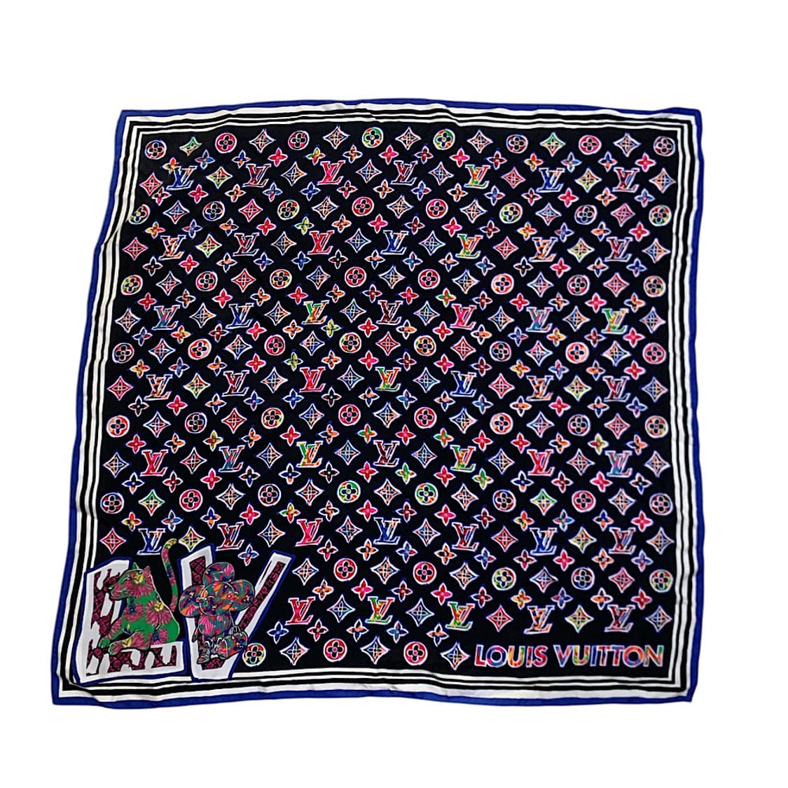 루이비통 모노그램 실크 스카프 상품이미지1