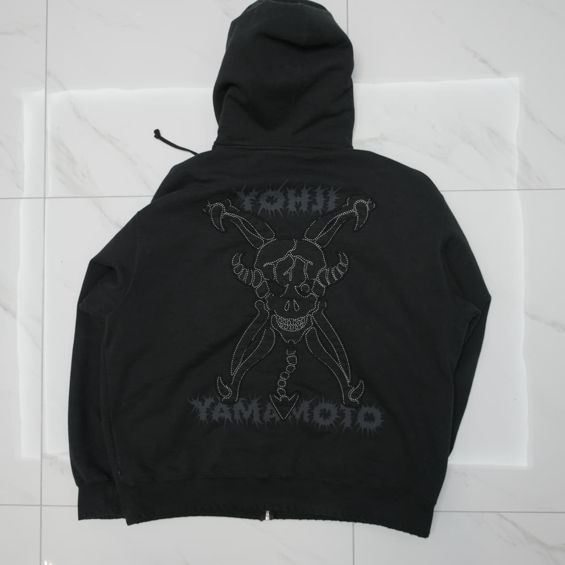 [XL] 슈프림 요지 야마모토 집업 후드 블랙 상품이미지9