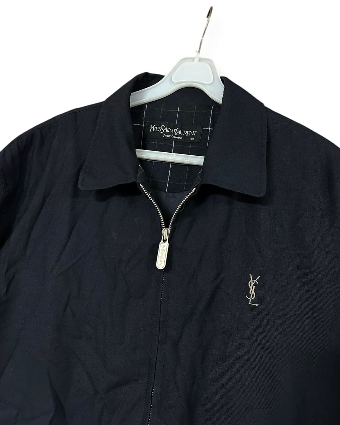 YSL 입생로랑 네이비 블루종 자켓 상품이미지2