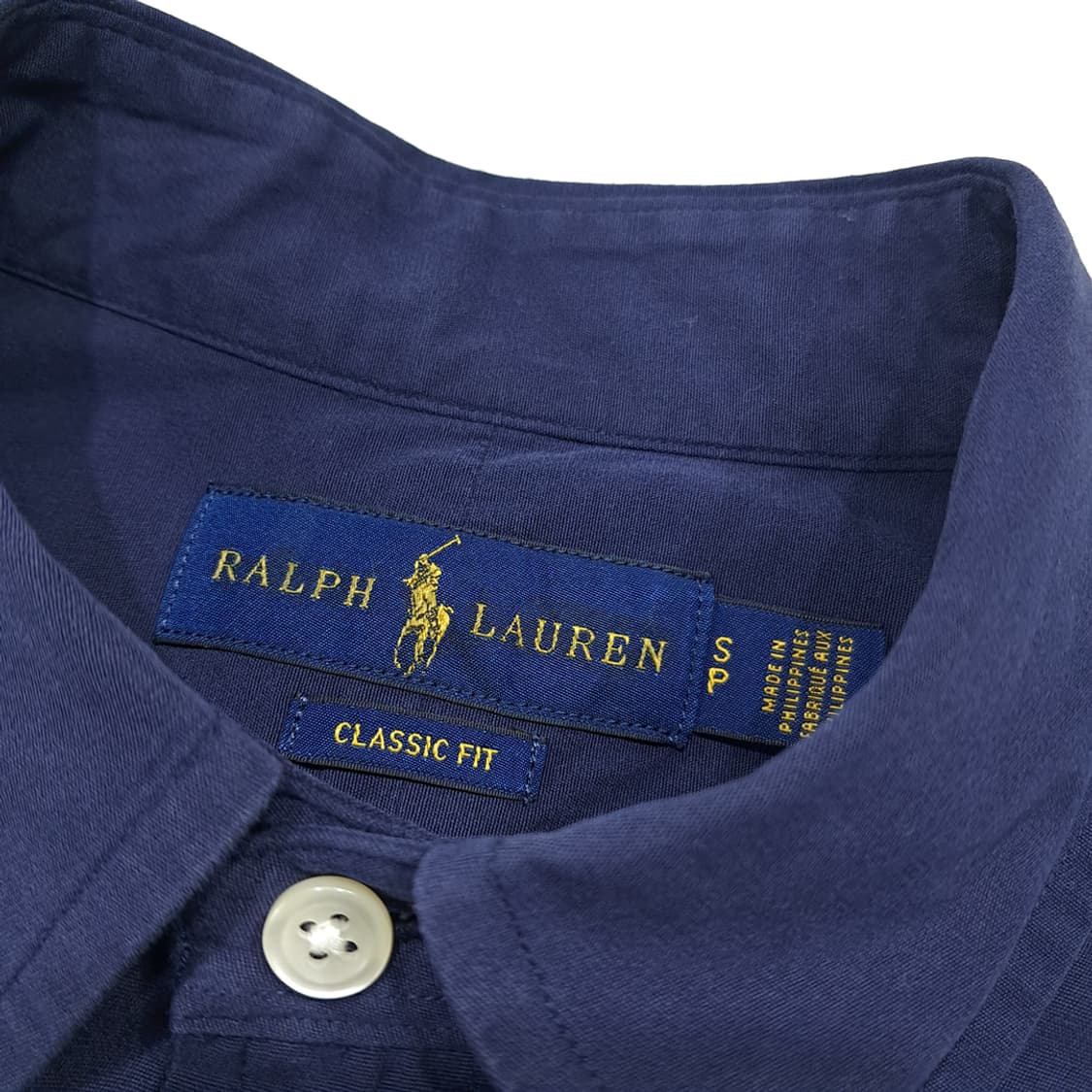 CL810 S 폴로 코튼 버튼다운 다크네이비 셔츠 남방 상품이미지3