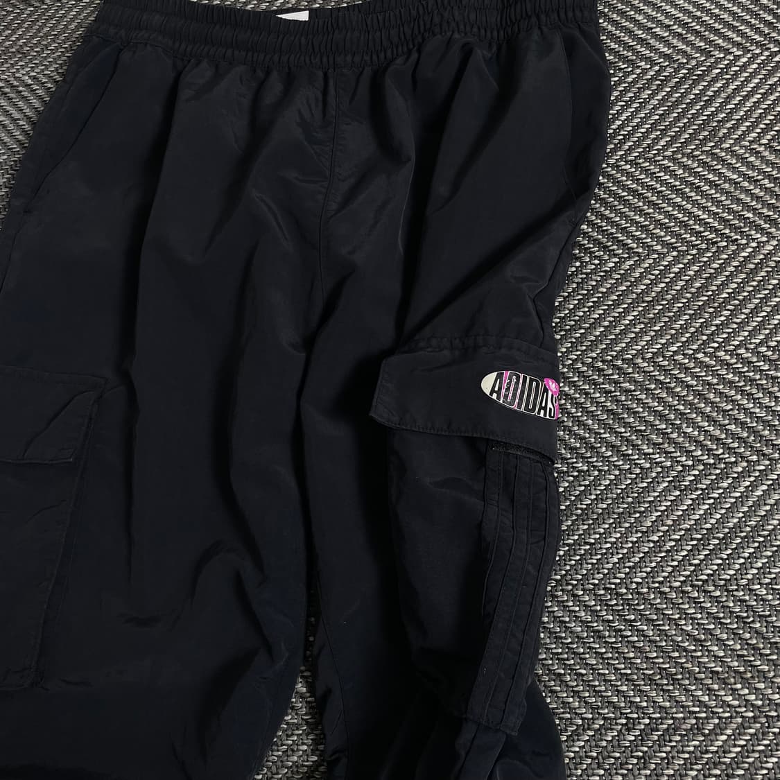 아디다스 카고 퍼티그 팬츠 블랙o 2883 상품이미지3