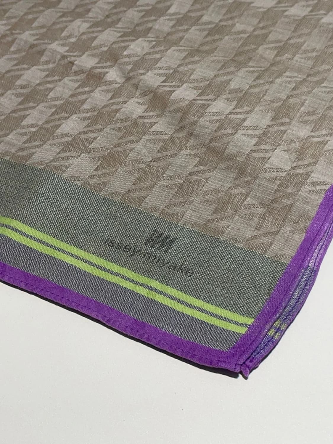 이세이미야케 00's 재팬 패턴 쁘띠 손수건 A1367 상품이미지4