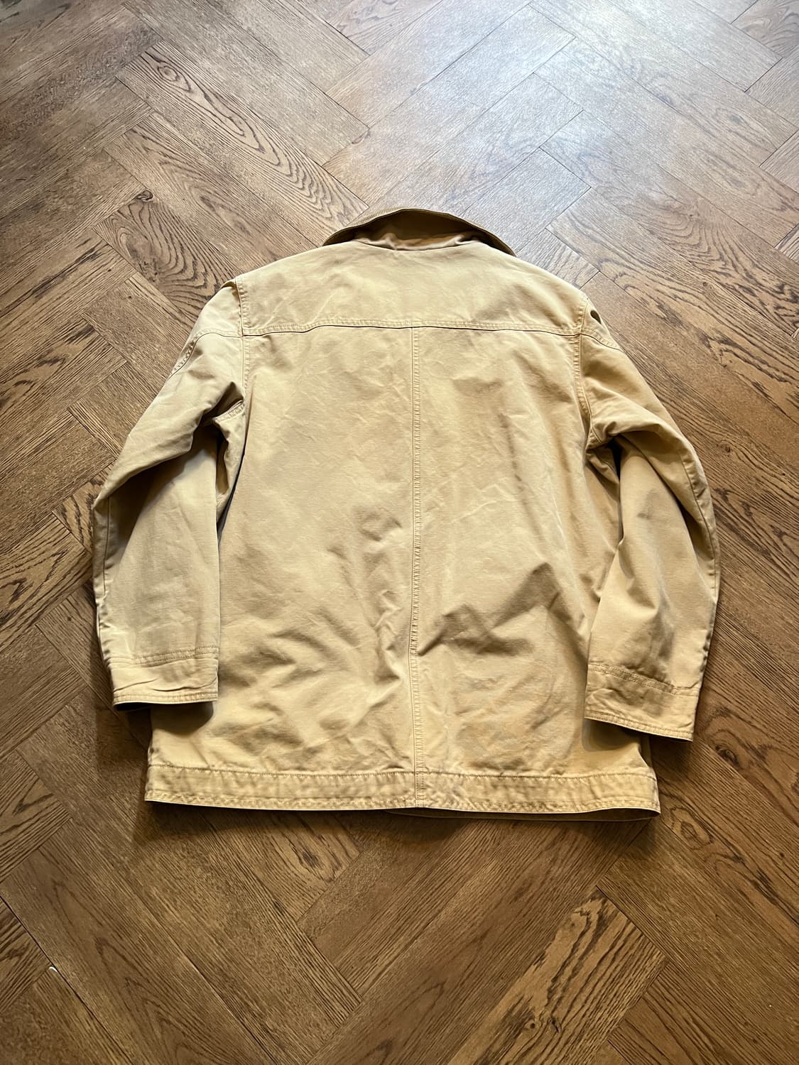 [L]엘엘빈 USA 코튼 라이닝 베이지 헌팅 자켓 상품이미지8