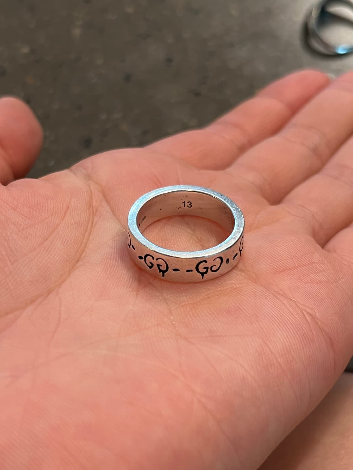 구찌 고스트링 실버 13호 상품이미지5