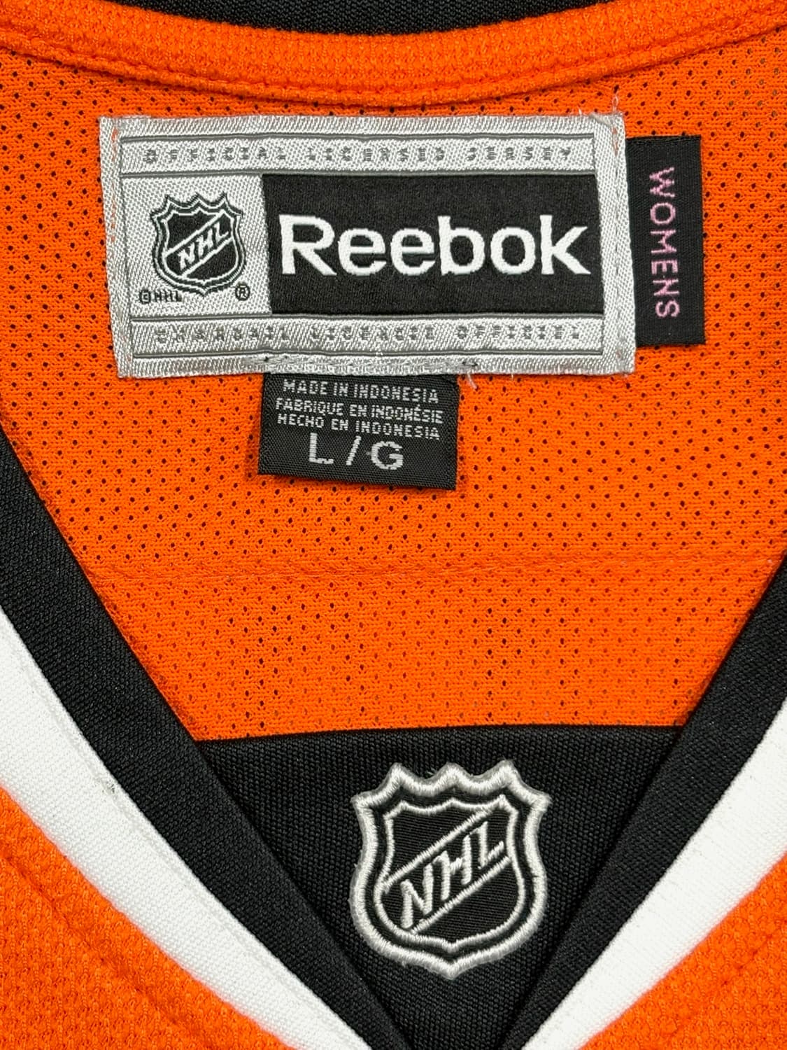 리복 필라델피아 플라이어스 오렌지 하키 저지 상품이미지4