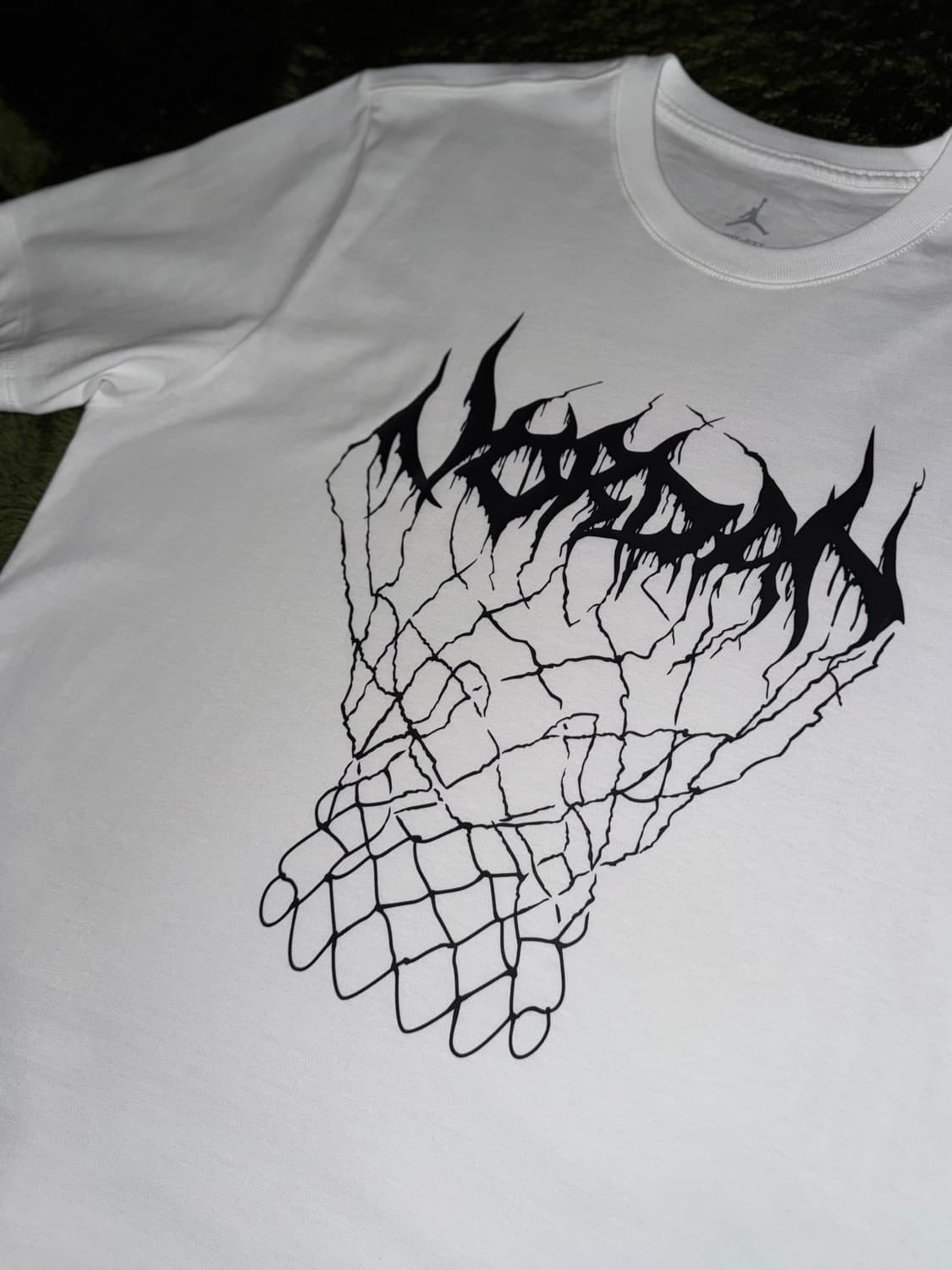 [XL-3XL] 조던 드라이핏 바스켓볼 그래픽 티셔츠 화이트 상품이미지2