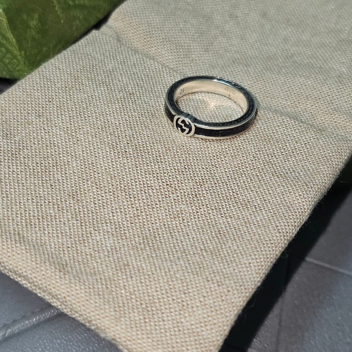 구찌 인트로킹 애나멜 반지 12호 상품이미지3