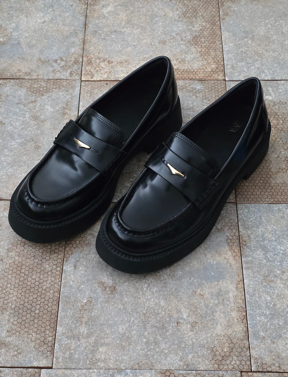 (240)자라 볼륨 구두창 로퍼 구두 상품이미지1