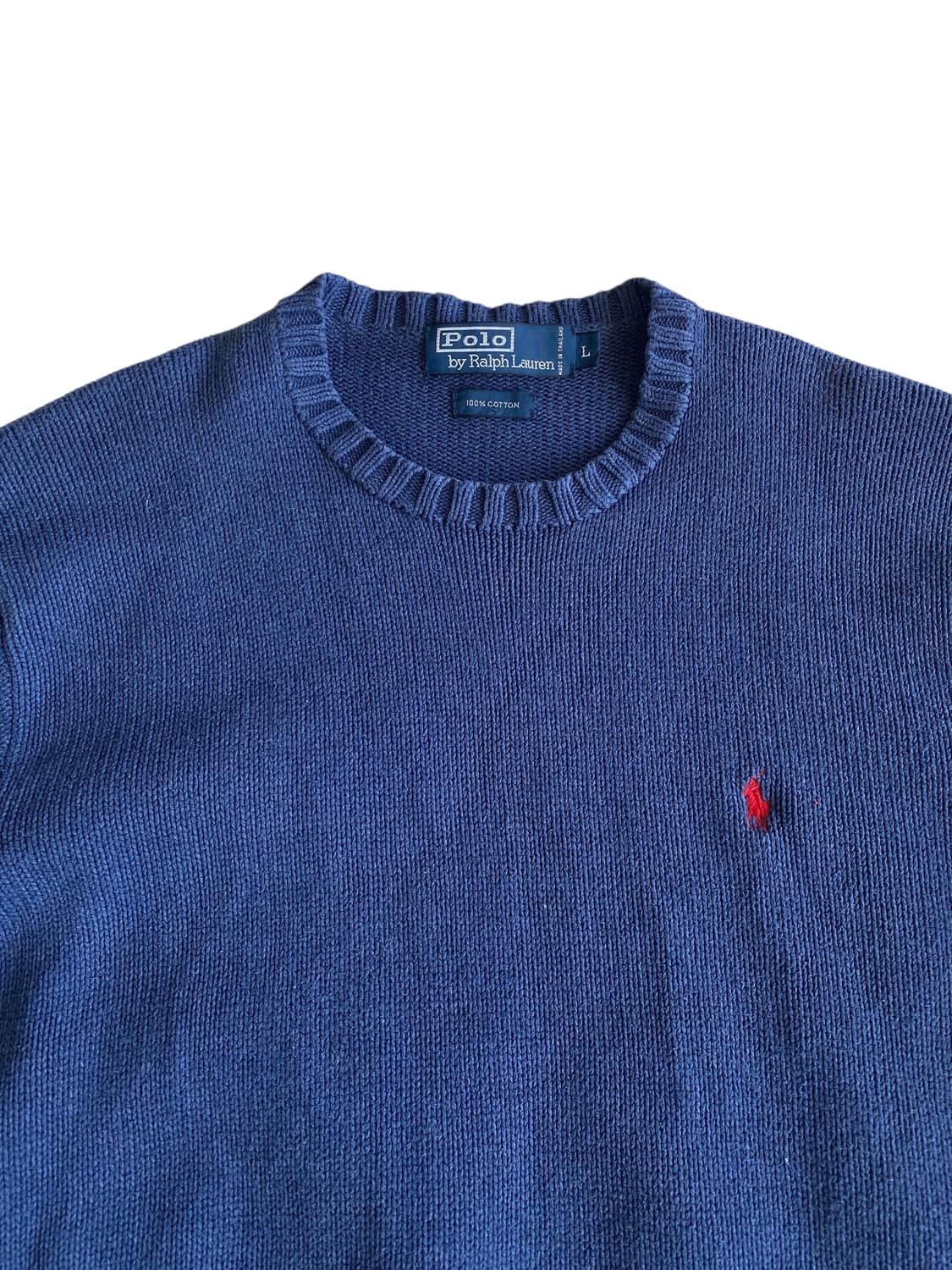 폴로 코튼 크루넥 스웨터  상품이미지3