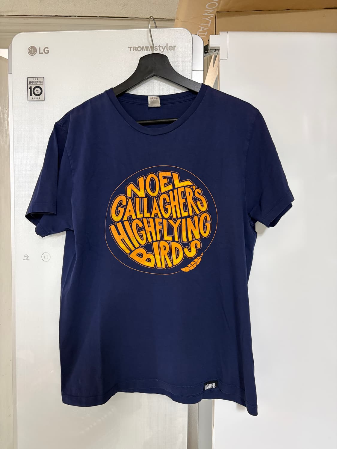 오아시스 노엘갤러거하이플라잉버즈 공식 일본 투어 티셔츠 상품이미지1