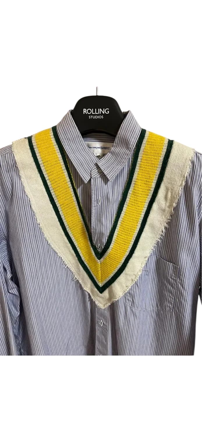 [L] 꼼데가르송 하버드 셔츠 상품이미지3