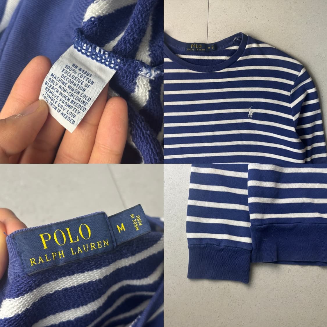 폴로 스트라이프 롱슬리브 상품이미지4