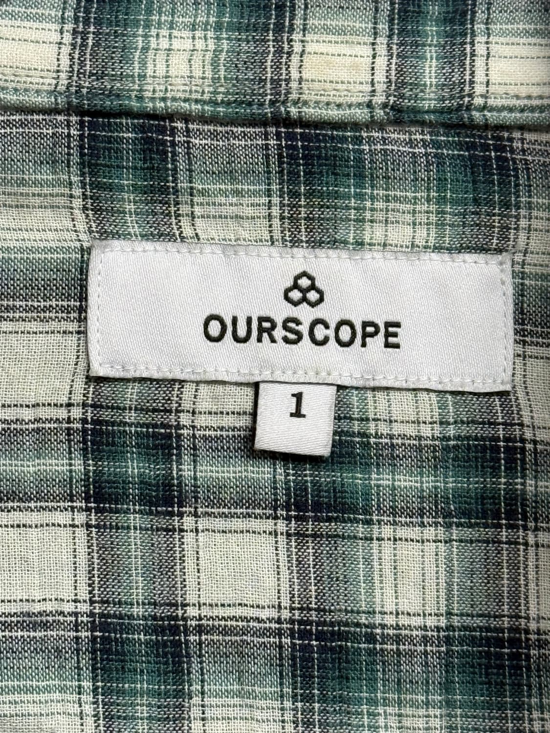 OURSCOPE button shirt 상품이미지2