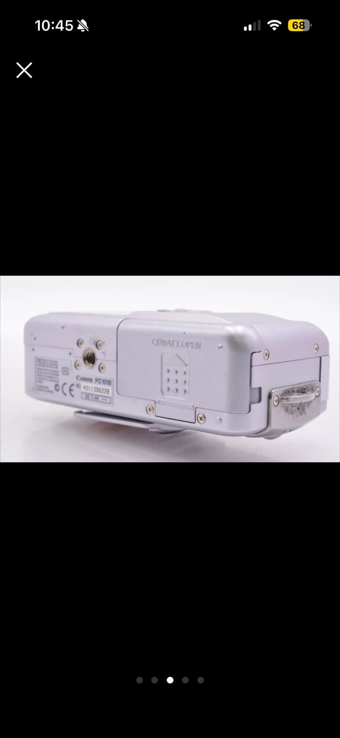 캐논 PowerShot 파워샷 S30 디카 + 배터리 상품이미지3