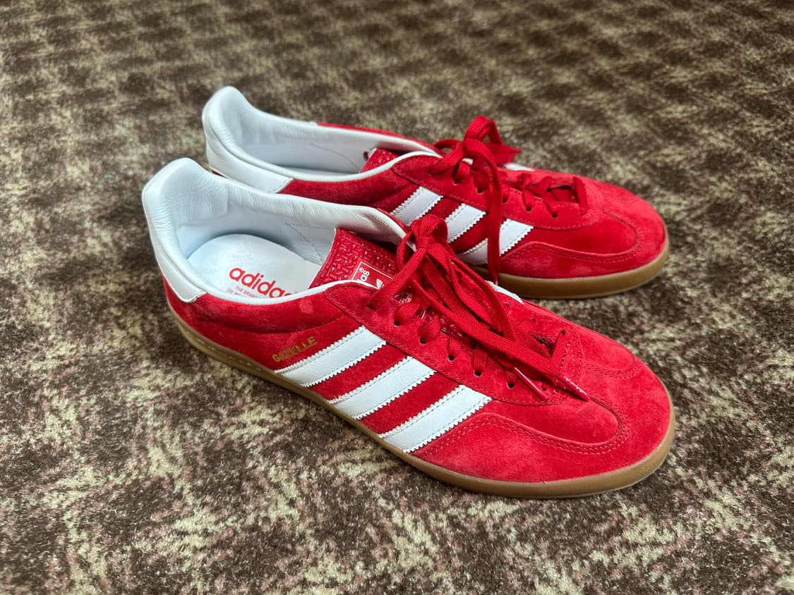 아디다스 가젤 인도어 스칼렛 275 새상품 상품이미지2