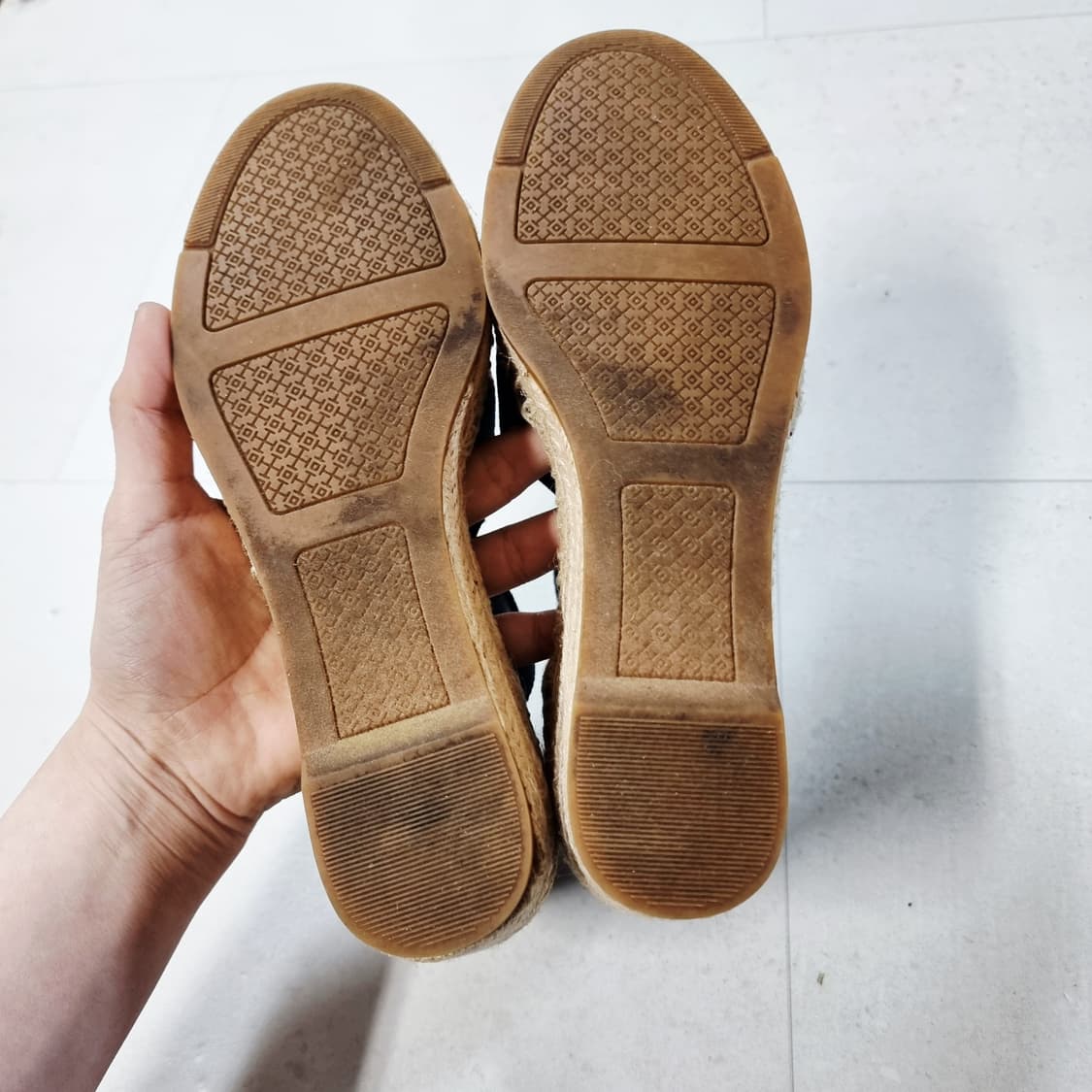 토리버치 에스파드류 웨지힐 샌들 슈즈 구두 (230/표기6M) 상태양호 상품이미지4