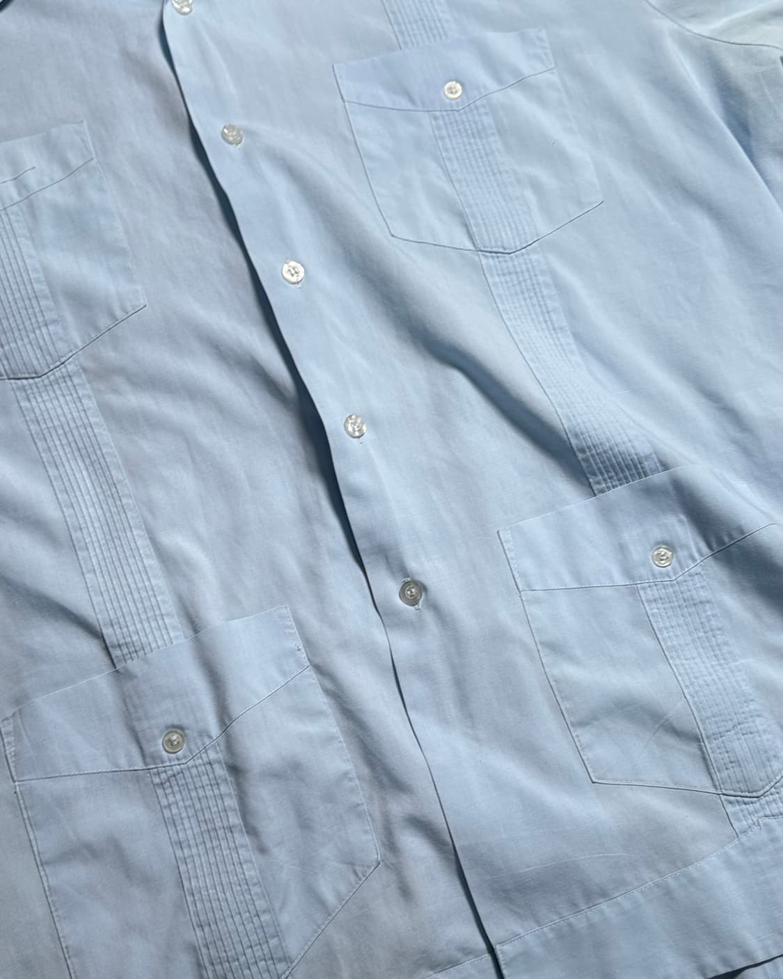 70-80's Guayabera 구아야베라 셔츠 M 상품이미지3